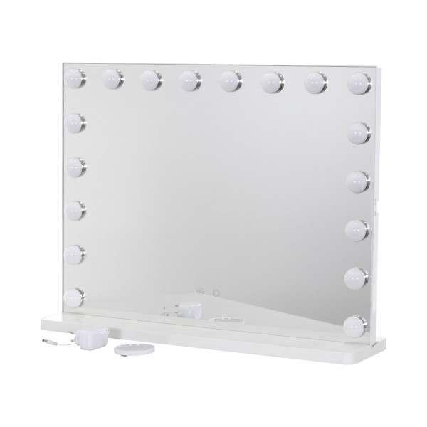 BULB FRAME - Espelho de Maquilhagem com 18 Lâmpadas de Luz LED